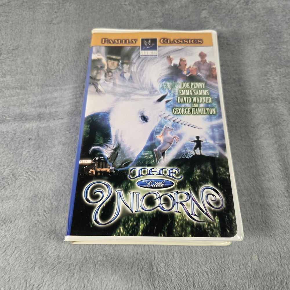 The Little Unicorn VHS 1999 Family Classics Clamshell Case Tested Works